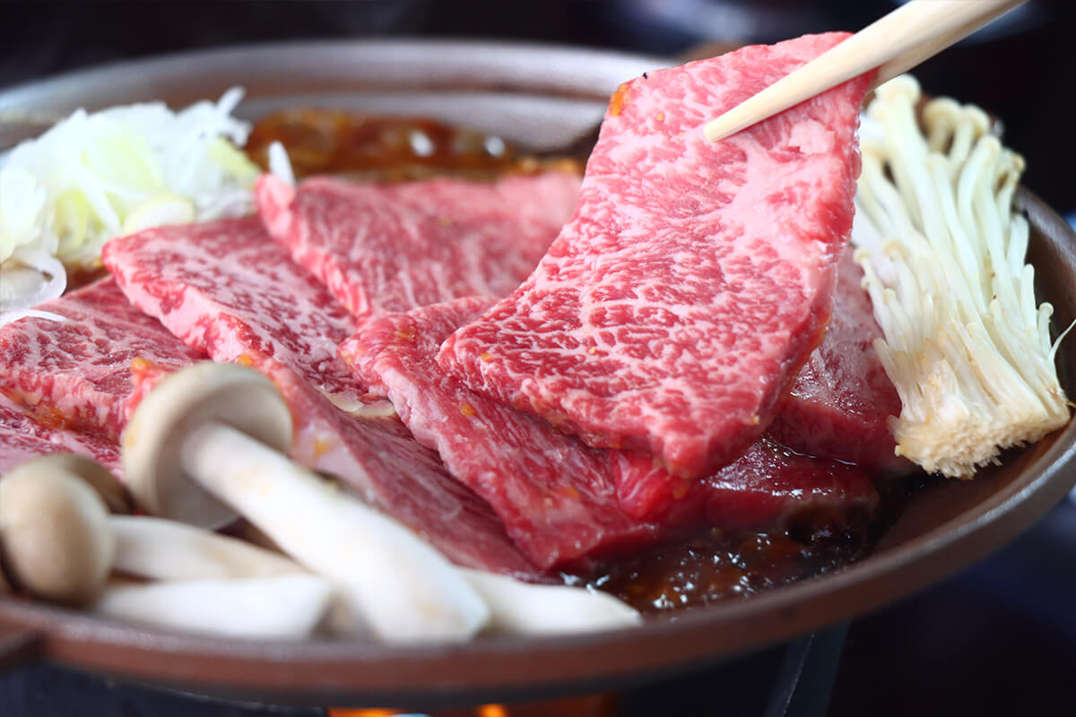〈極・kiwami〉飛騨牛の朴葉味噌焼き / グレードアップ定食-2